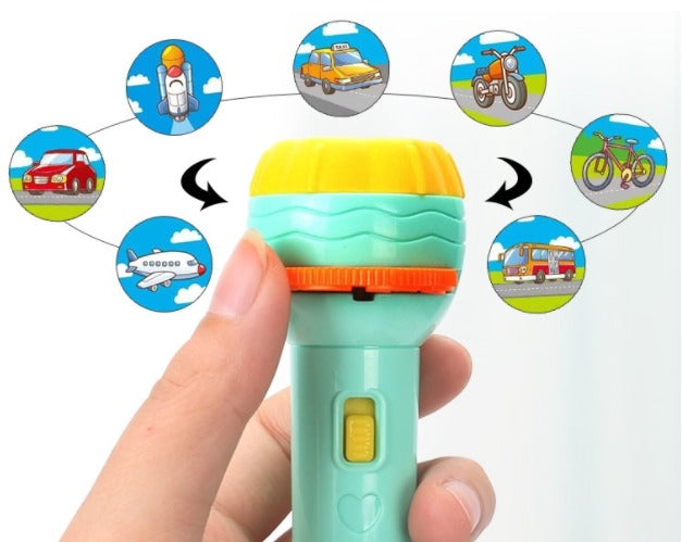 Mini LED Torch with Projection – Creative Learning & Play
